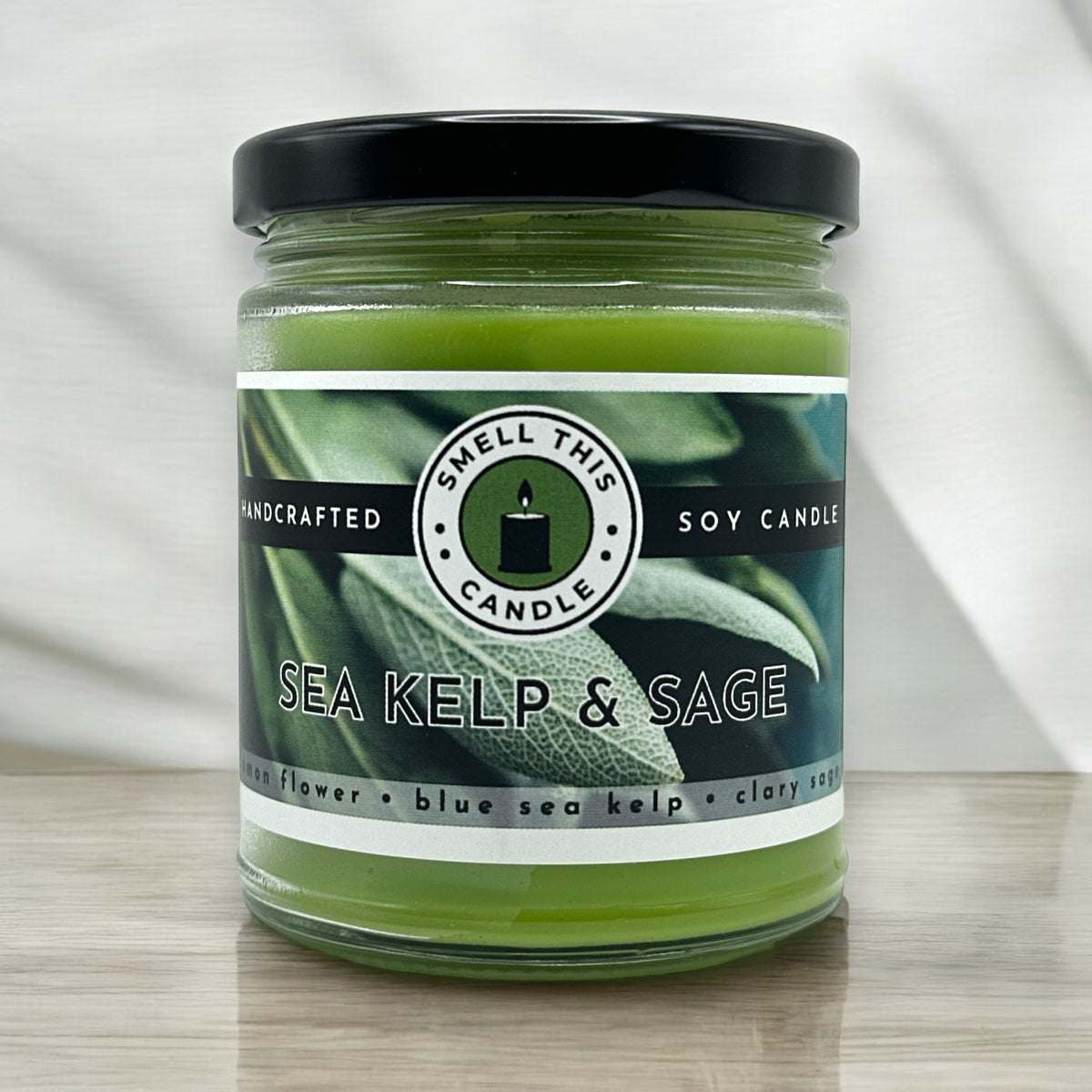 Sea Kelp & Sage candle