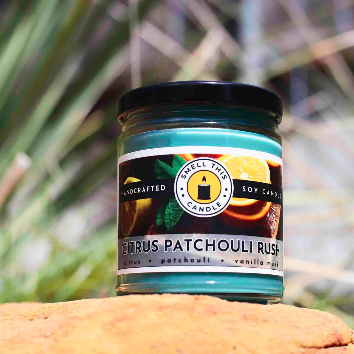 Citrus Patchouli Rush candle