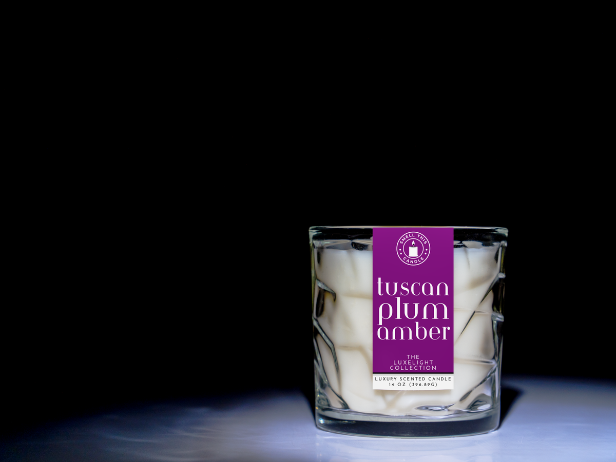 Tuscan Plum Amber candle